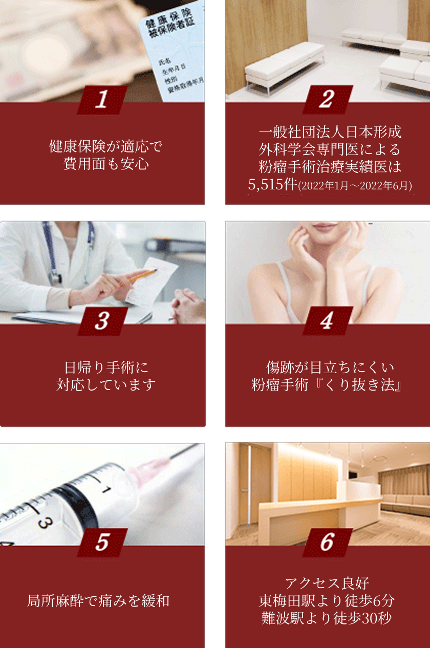 当院の6つの特徴