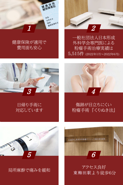 当院の6つの特徴